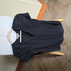 Short sleeve work blouse size small